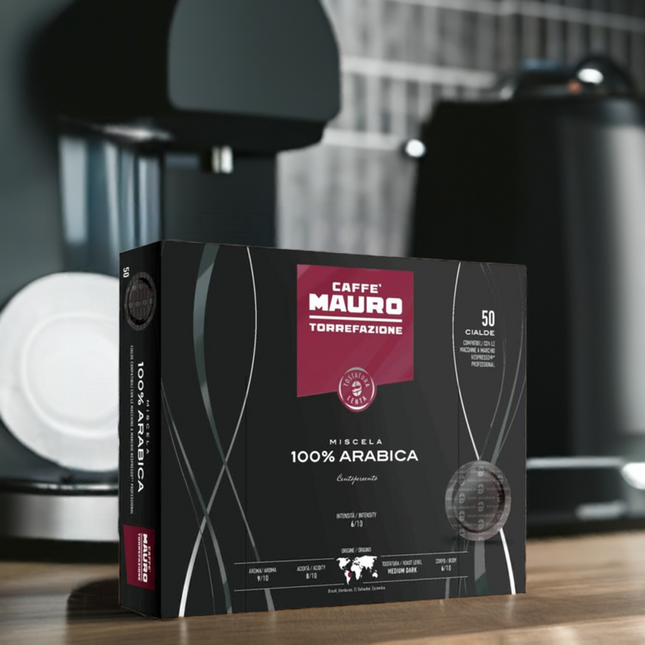 Caffè Mauro CENTOPERCENTO – 50 Kapseln - Kaffeegeniesser 