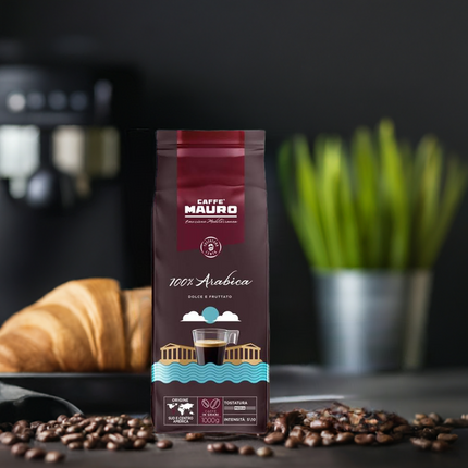 Caffè Mauro 100% Arabica – Mediterranean Line 1kg - Kaffeegeniesser 