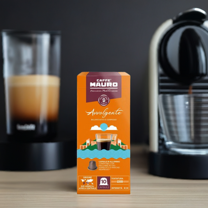 Caffe Mauro Avvolgente Kapseln Nespresso© Kompatibel - Kaffeegeniesser 