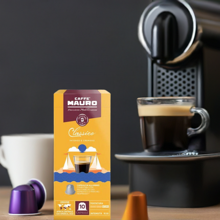 Caffe Mauro Classico Kapseln Nespresso© Kompatibel - Kaffeegeniesser 