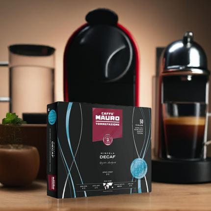 Caffè Mauro DECAF – 50 Kapseln - Kaffeegeniesser 