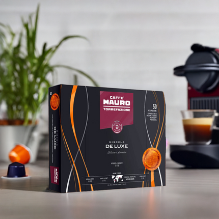 Caffè Mauro DELUXE – 50 Kapseln - Kaffeegeniesser 