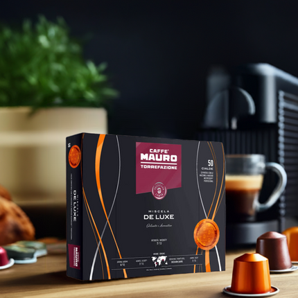 Caffè Mauro DELUXE – 50 Kapseln - Kaffeegeniesser 