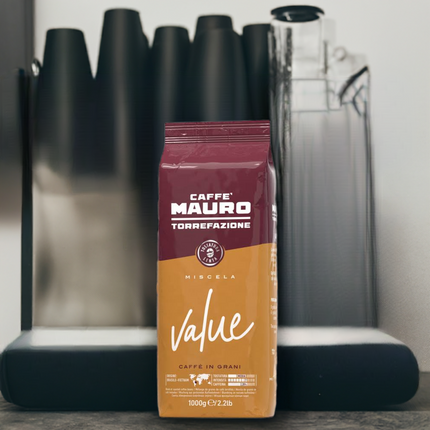 Caffè Mauro Value Espresso – 1kg Bohnen - Kaffeegeniesser 