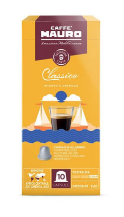 Caffe Mauro Classico Kapseln Nespresso© Kompatibel - Kaffeegeniesser 