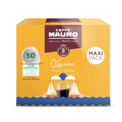 bester-kauf.ch Caffè Mauro «CLASSICO Miscela Intensa» Pads 50 Stk. Caffè Mauro   Kaffee